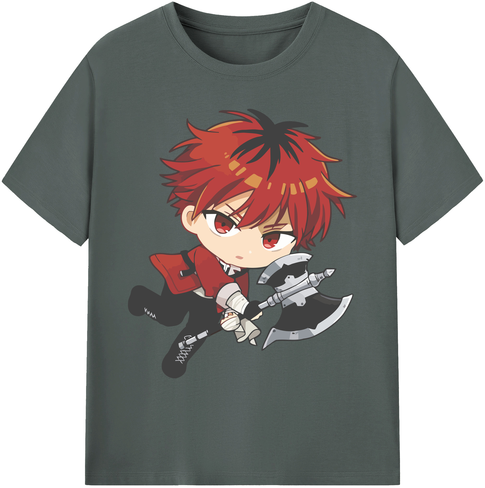 （画像用） 葬送のフリーレン Frieren 綿100％ メンズ半袖Tシャツ｜肌触りやわらか＆通気性